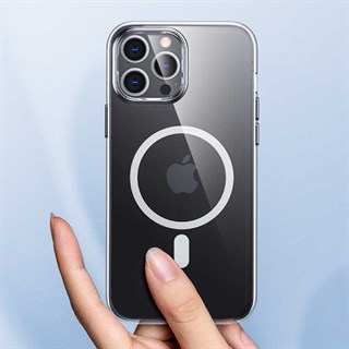 Apple iPhone 12 Kılıf Benks ​​​​​​Crystal Series With Magnetic Clear Kapak
