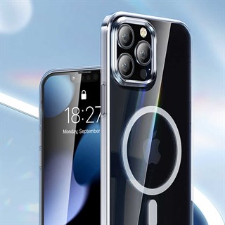 Apple iPhone 13 Kılıf Benks ​​​​​​Crystal Series With Magnetic Clear Kapak