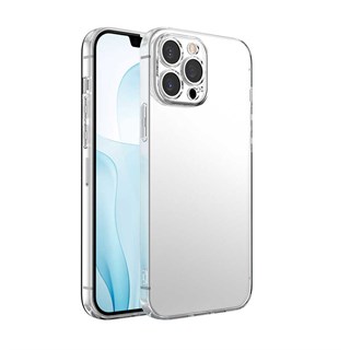 Apple iPhone 13 Pro Max Kılıf Zore Kamera Korumalı Süper Silikon Kapak