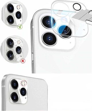 Apple iPhone 13 Pro Max Zore Kamera Lens Koruyucu Cam Filmi
