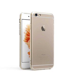 Apple iPhone 6 Kılıf Zore Kamera Korumalı Süper Silikon Kapak