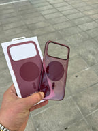 1. Elagance Premium Orbit M-Safe Animasyonlu Kılıf - Bordo — Bordo — 2