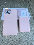 D-Ming M-Safe Kartlıklı Deri Premium Kılıf — Pembe — 15