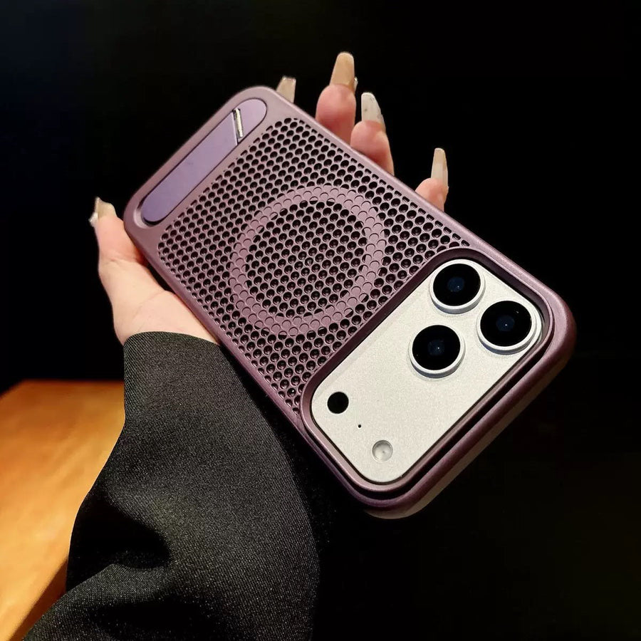 Honeycomb Petek Desenli Standlı Kılıf