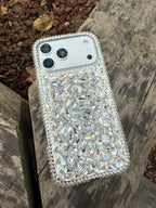 Elegance Diamond Full Taşlı Kılıf — Gümüş — 3