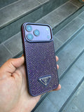 PRD Taşlı Luxury iPhone Kılıfı - Mor - 1