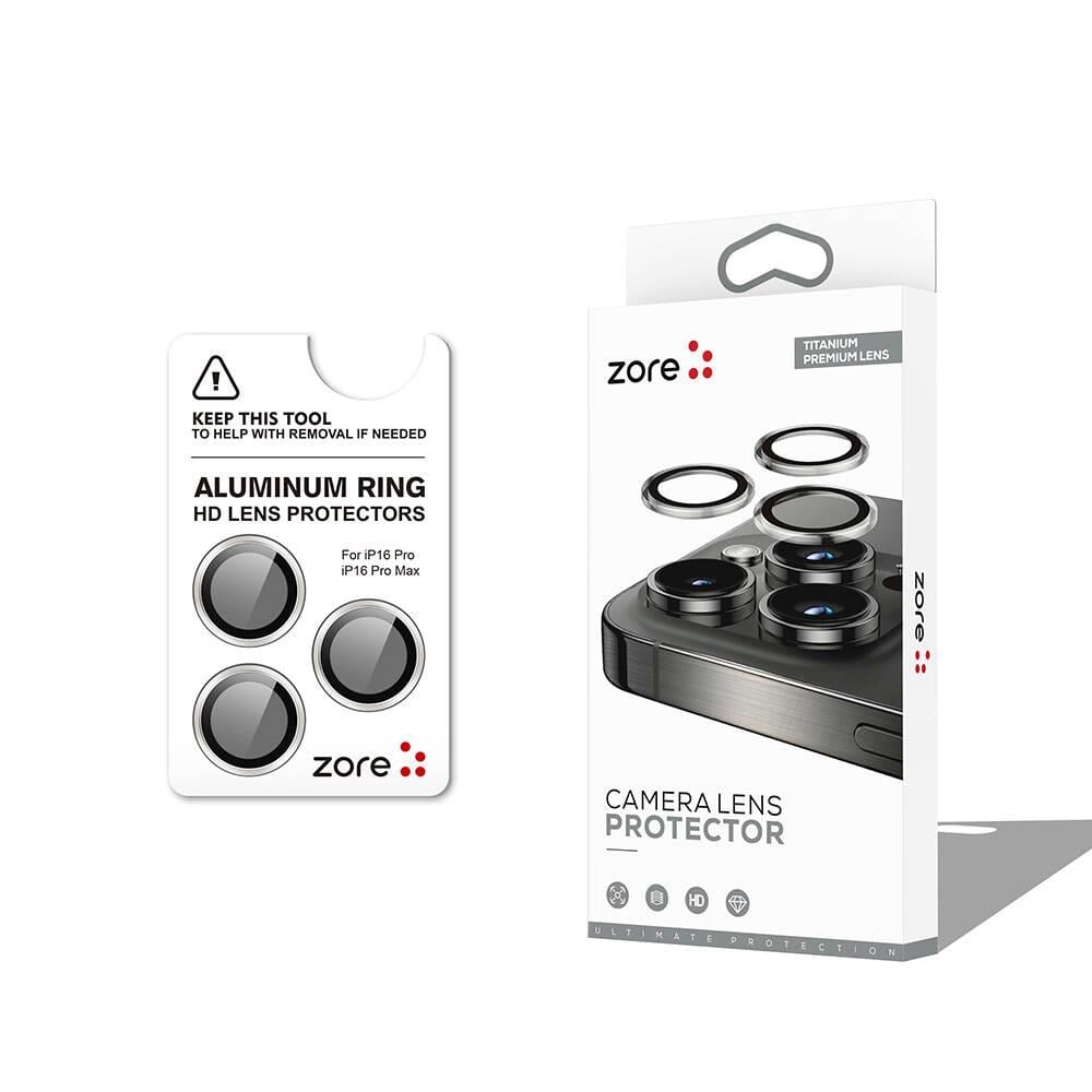 Safir Kamera Lens Koruyucu - Gümüş