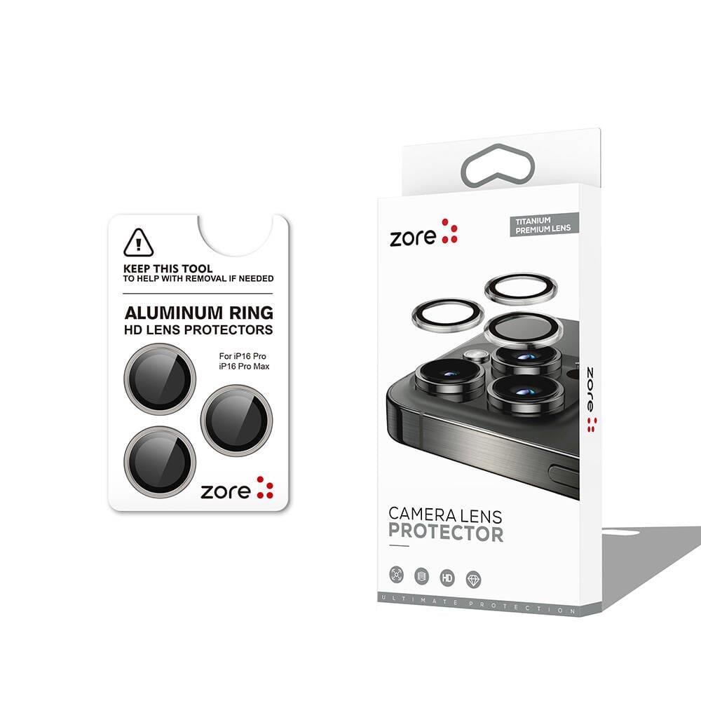 Safir Kamera Lens Koruyucu - Titanyum